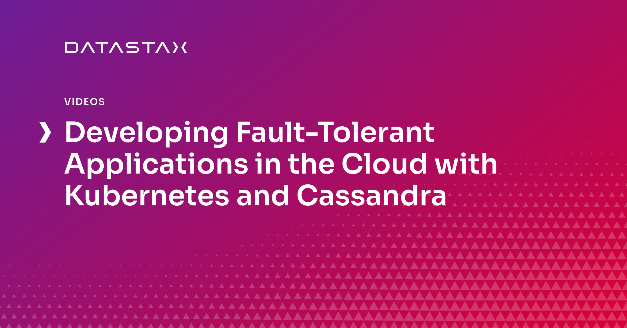 Developing FaultTolerant Applications in the Cloud with and